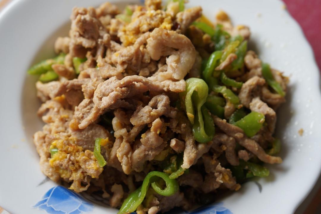 百搭的肉丝嫩炒法