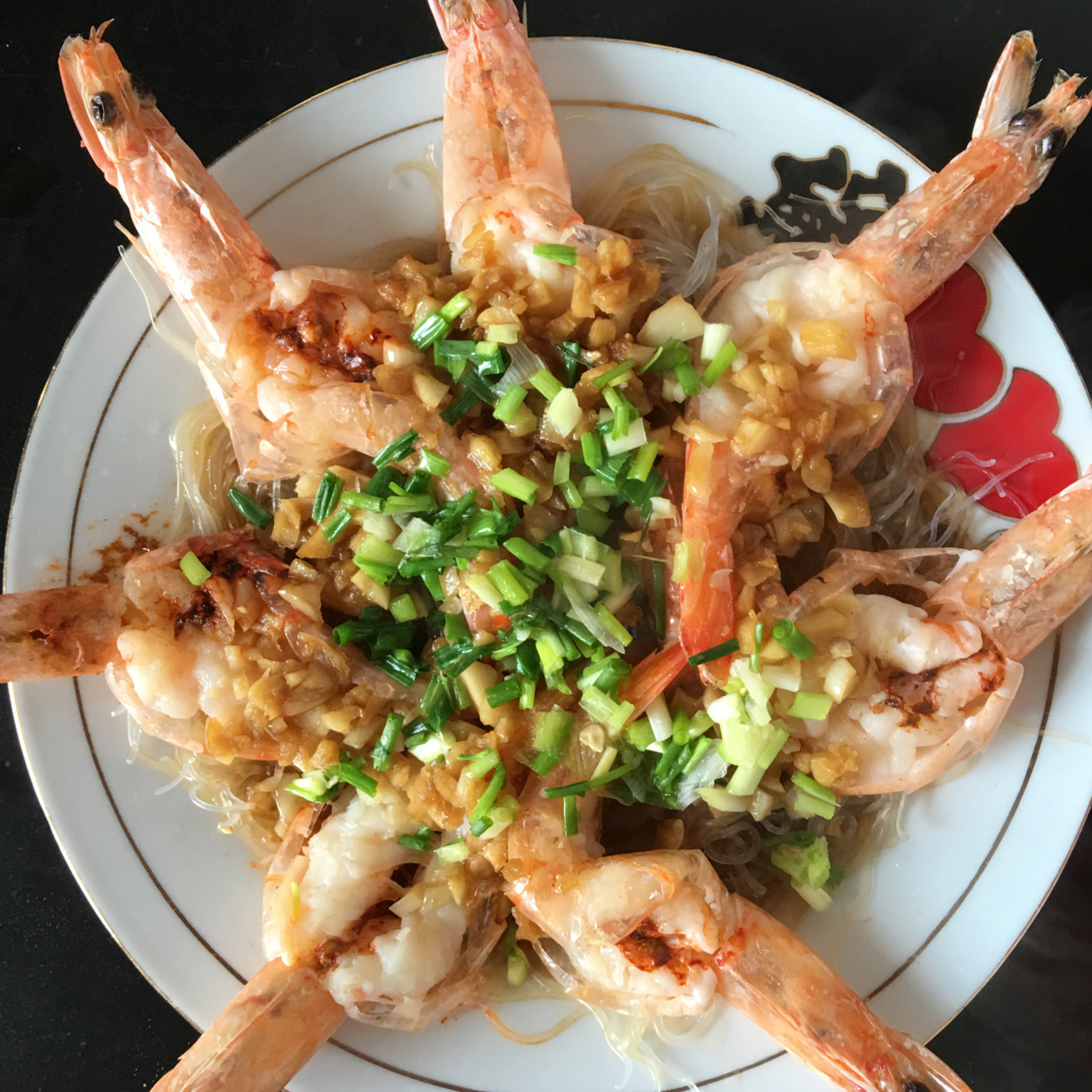 蒜蓉粉丝蒸虾