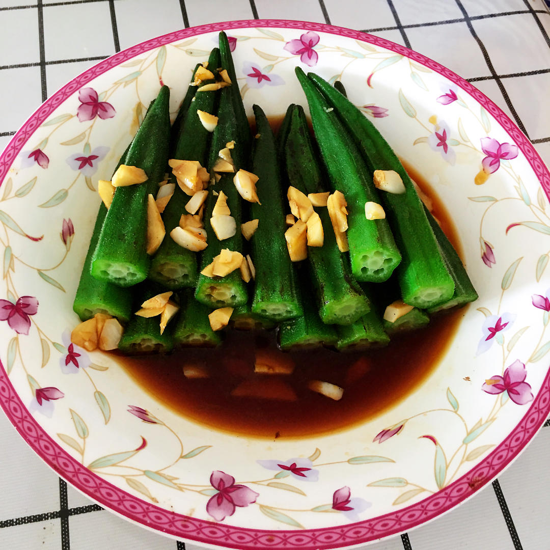 蒜蓉秋葵