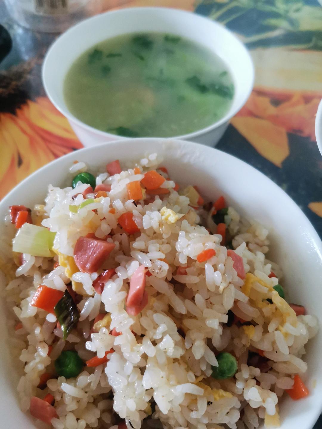 黄瓜皮蛋汤