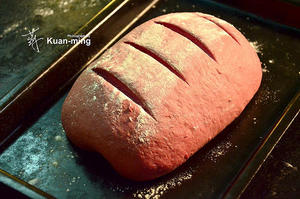 甜菜根麵包 Beetroot Bread     By差不多食谱的做法 步骤4