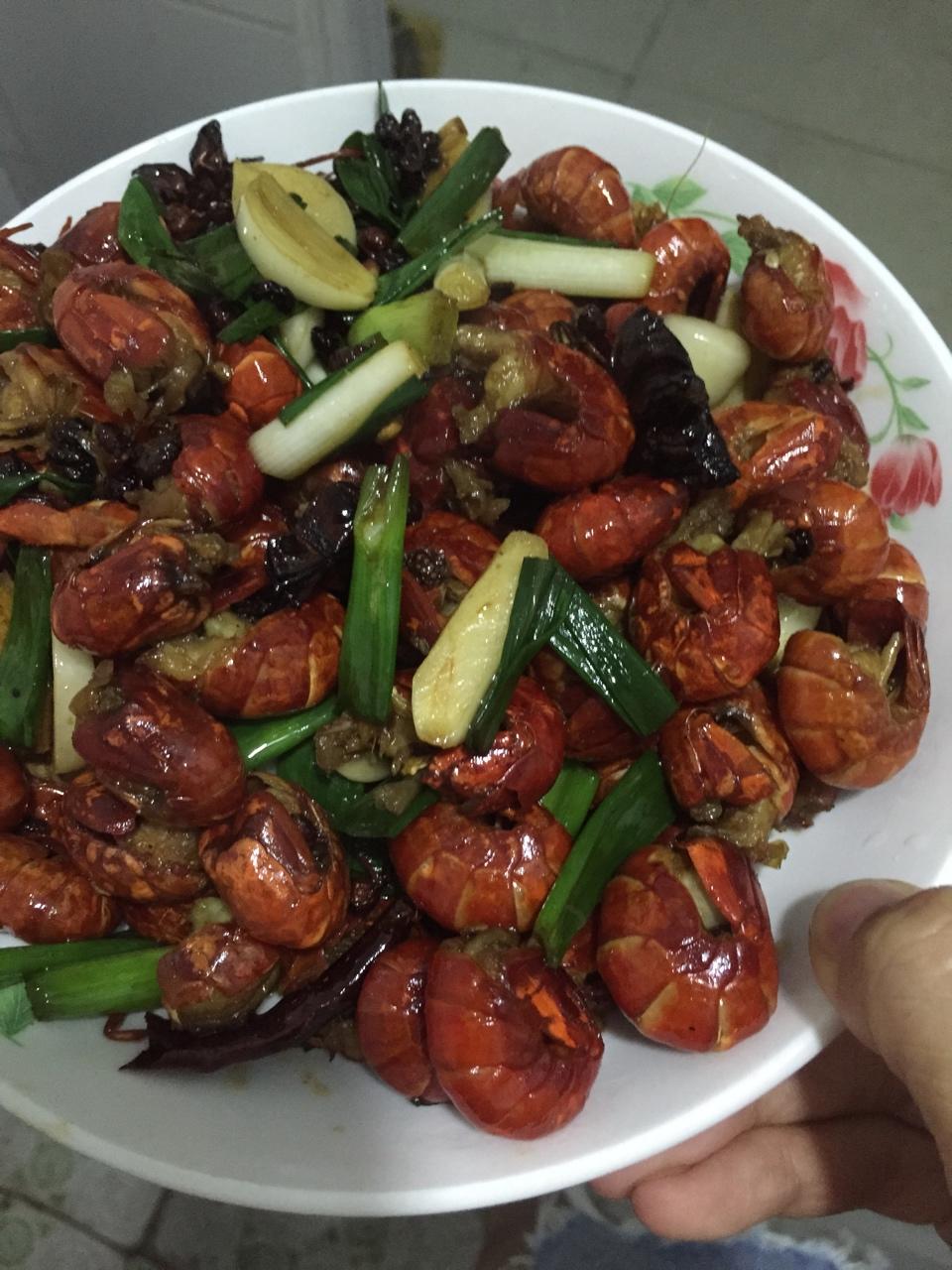 炒虾尾（香辣）