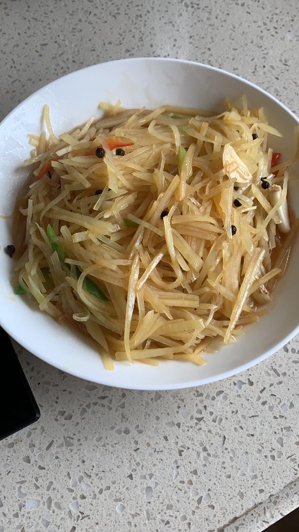牡丹江1做的在家也能做出馆子味儿的醋溜炝炒酸辣土豆丝就是那道看似