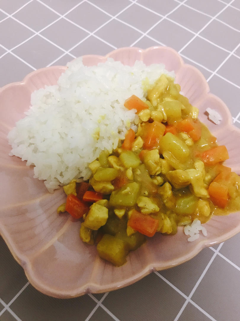 咖喱土豆鸡块