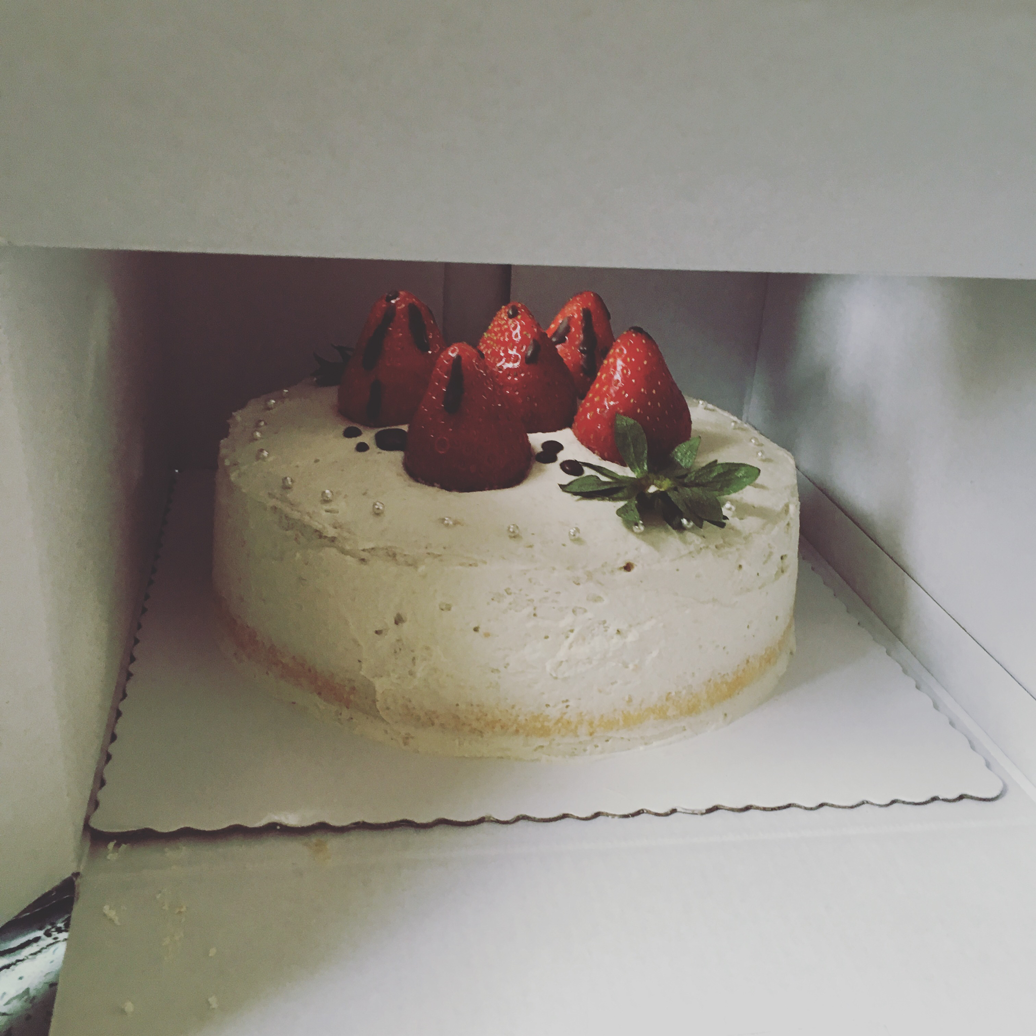 八寸戚风蛋糕（生日蛋糕坯）附六寸配单