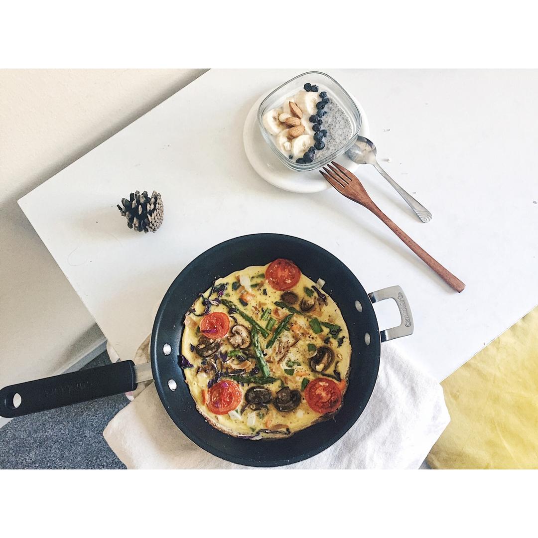 Omelet Pizza （蛋饼匹萨）