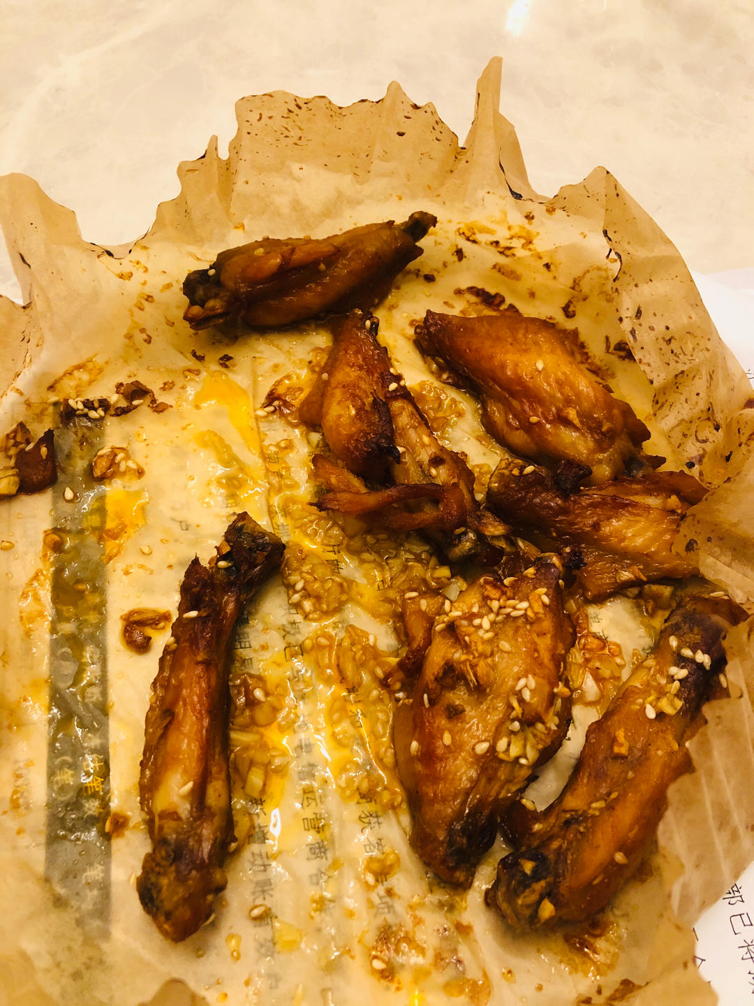 蒜香鸡翅｜孩子们的最爱