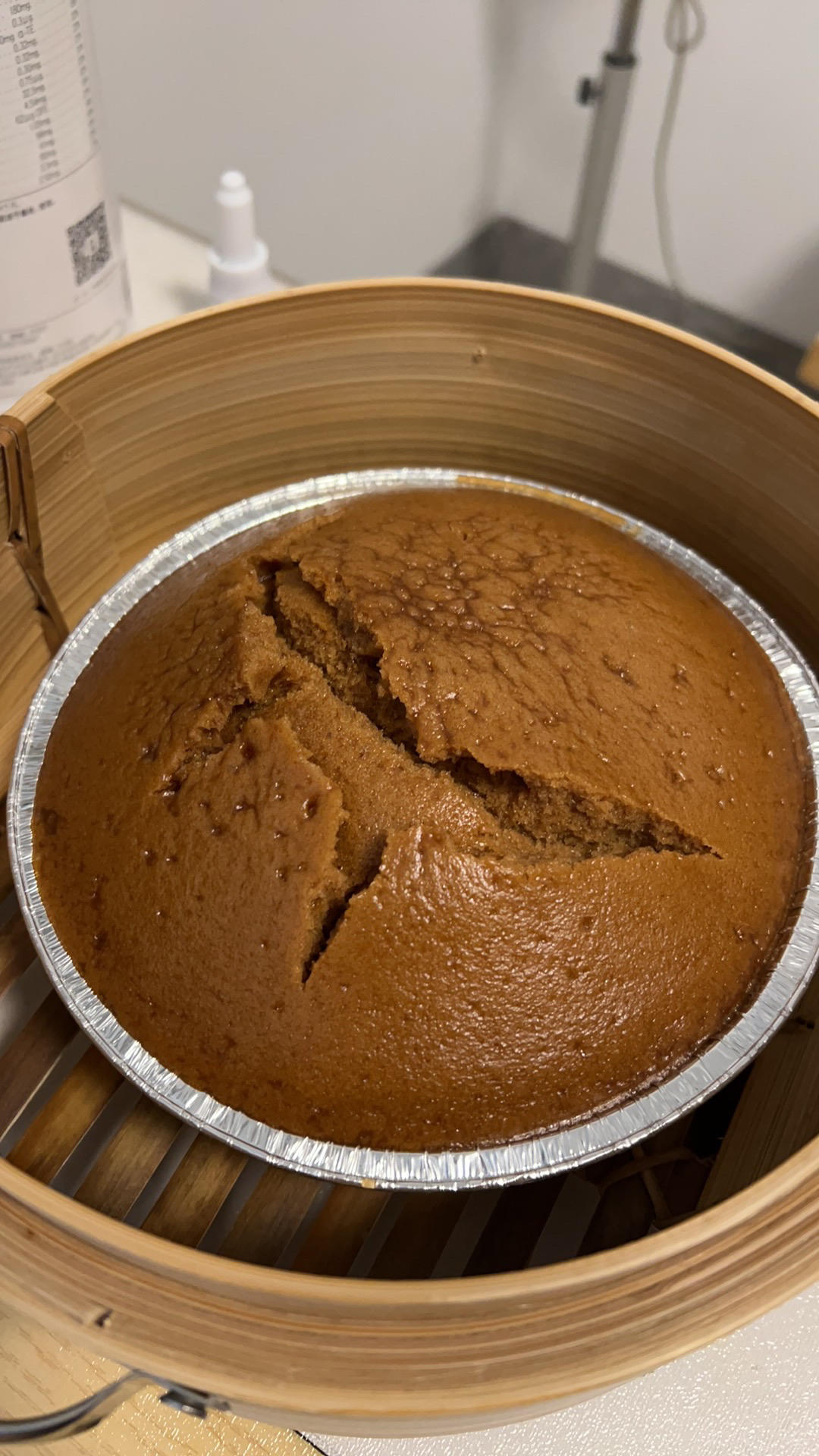 马拉糕，软糯弹韧，香甜细腻，和一般发糕不一样