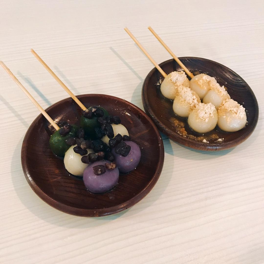 yawnnn做的日式串团子