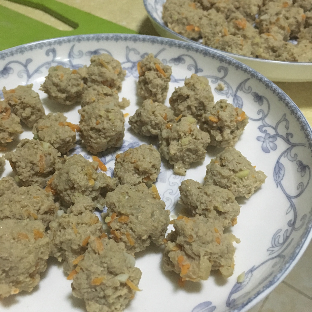 无淀粉不散花肉丸子