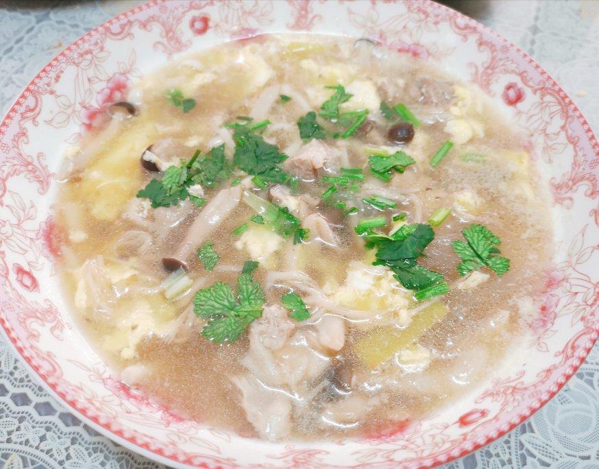 最爱爸爸的蘑菇汤