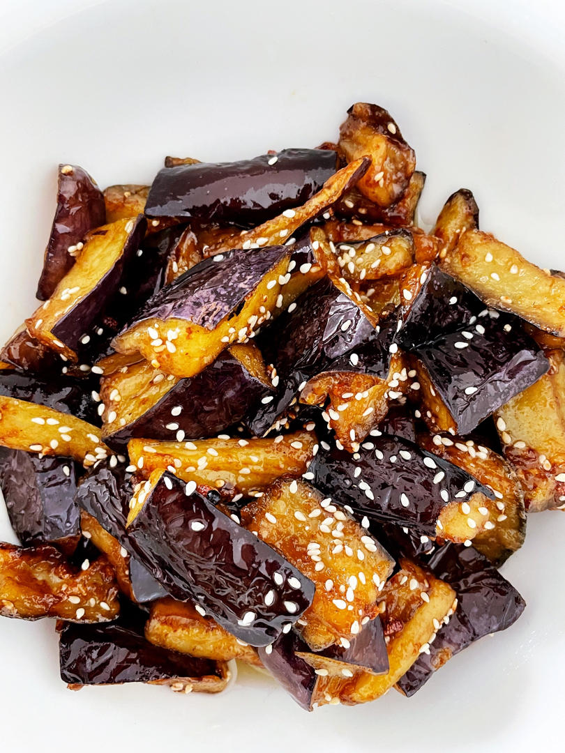 茹吃如醉做的风味茄子