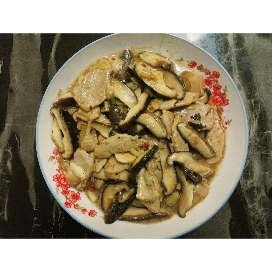 香菇炒肉
