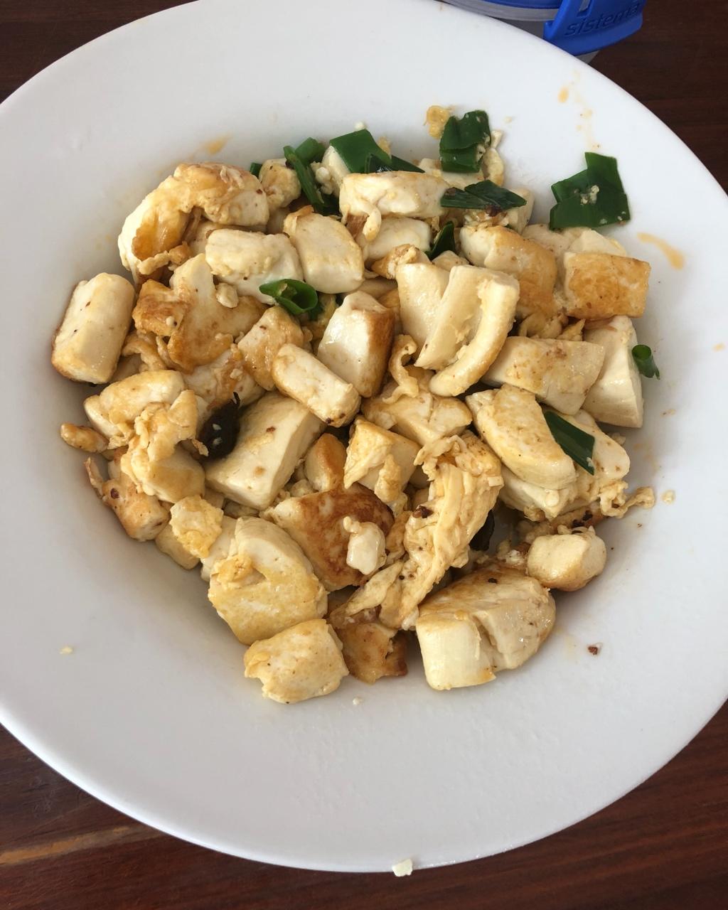 蛋包豆腐丁