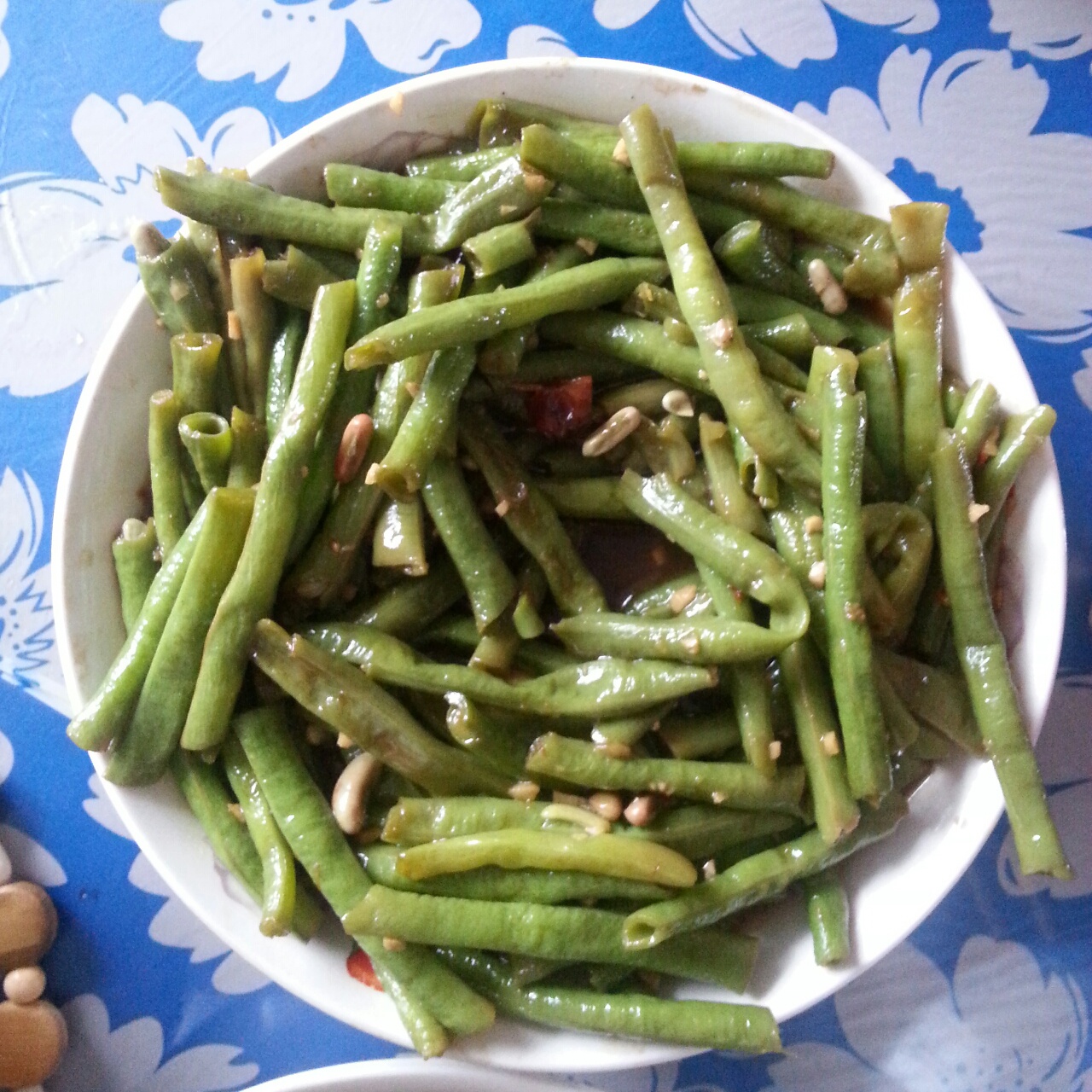 蒜泥豇豆