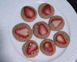 超级可爱的草莓松饼的做法 步骤8
