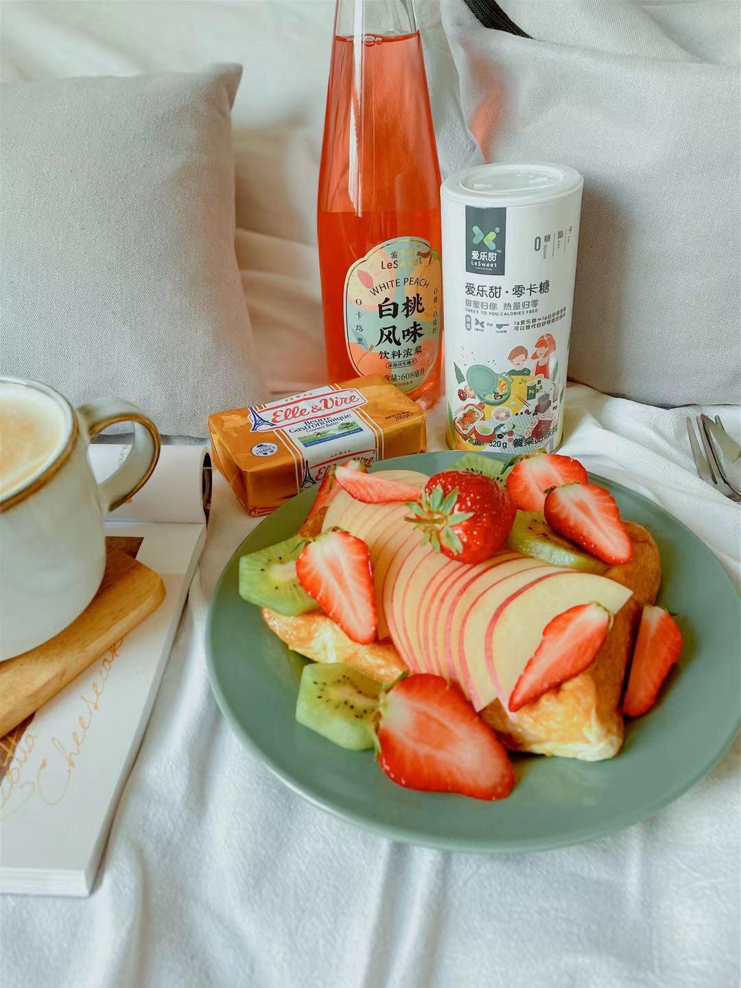 水蜜桃隔夜法式吐司的做法