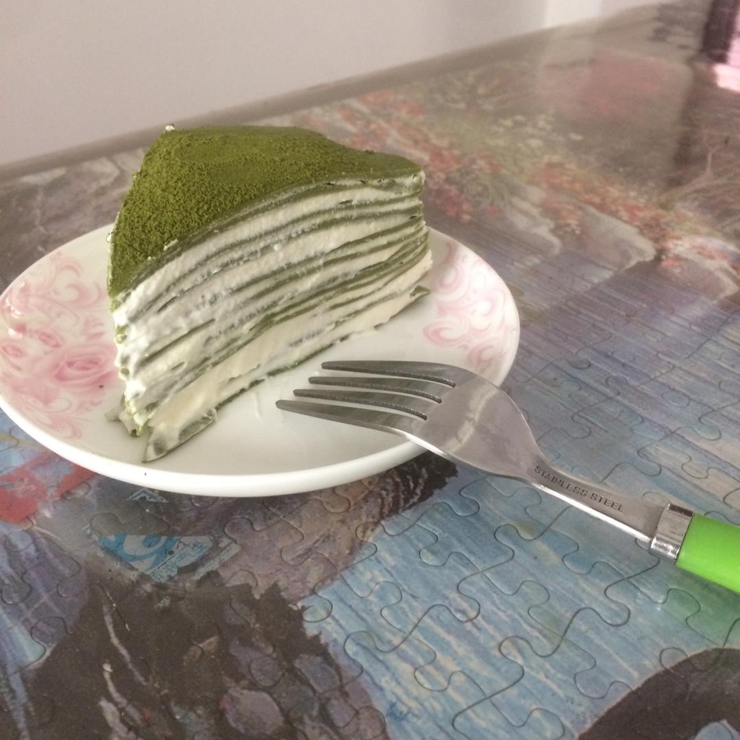 小清新—抹茶千层