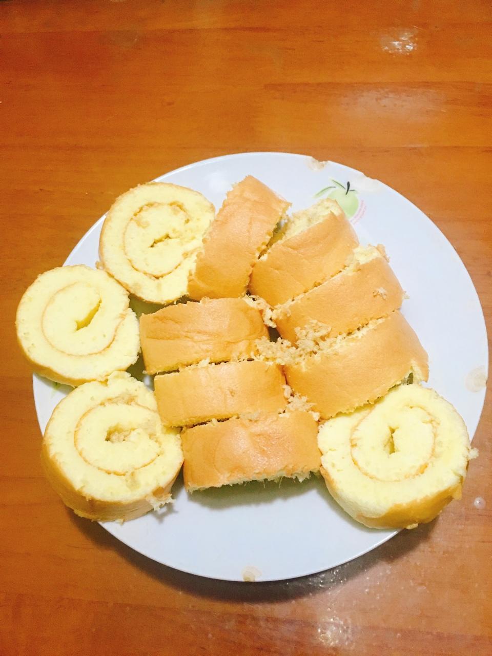 原味蛋糕卷