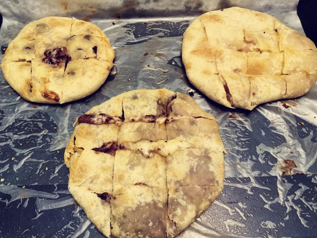 爆浆土豆芝士饼