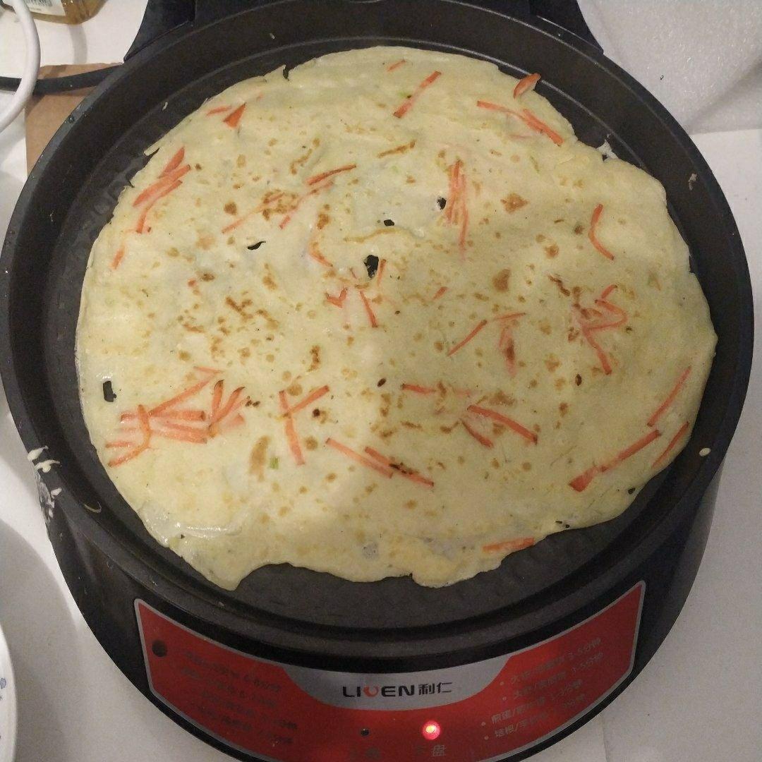 鸡蛋软饼（薄而不破和卖的味道一样细腻好吃！）