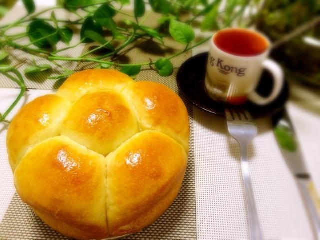 果酱六合面包的做法