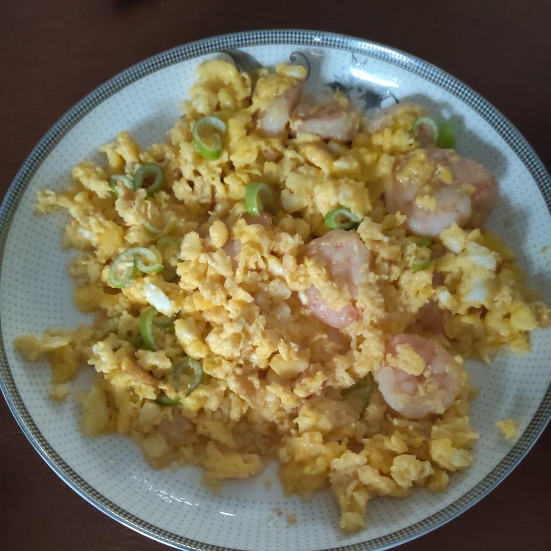 【虾仁滑蛋】超嫩滑，复刻茶餐厅经典