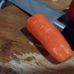 茭白胡萝卜丝炒豆干的做法 步骤5