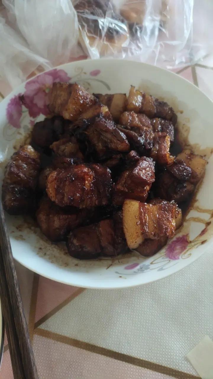不硬不柴、果味红烧肉