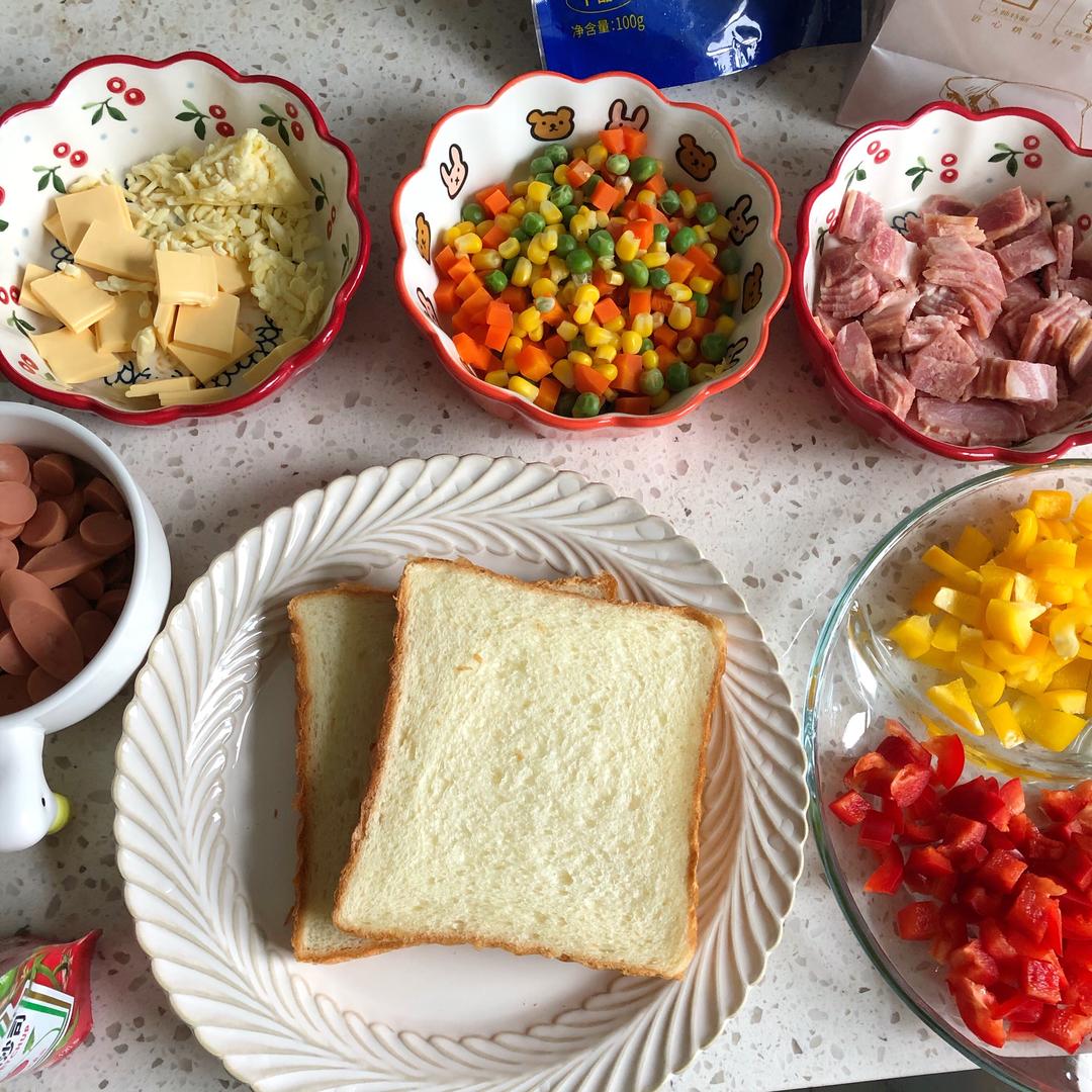 纯奶手撕吐司的做法 步骤1