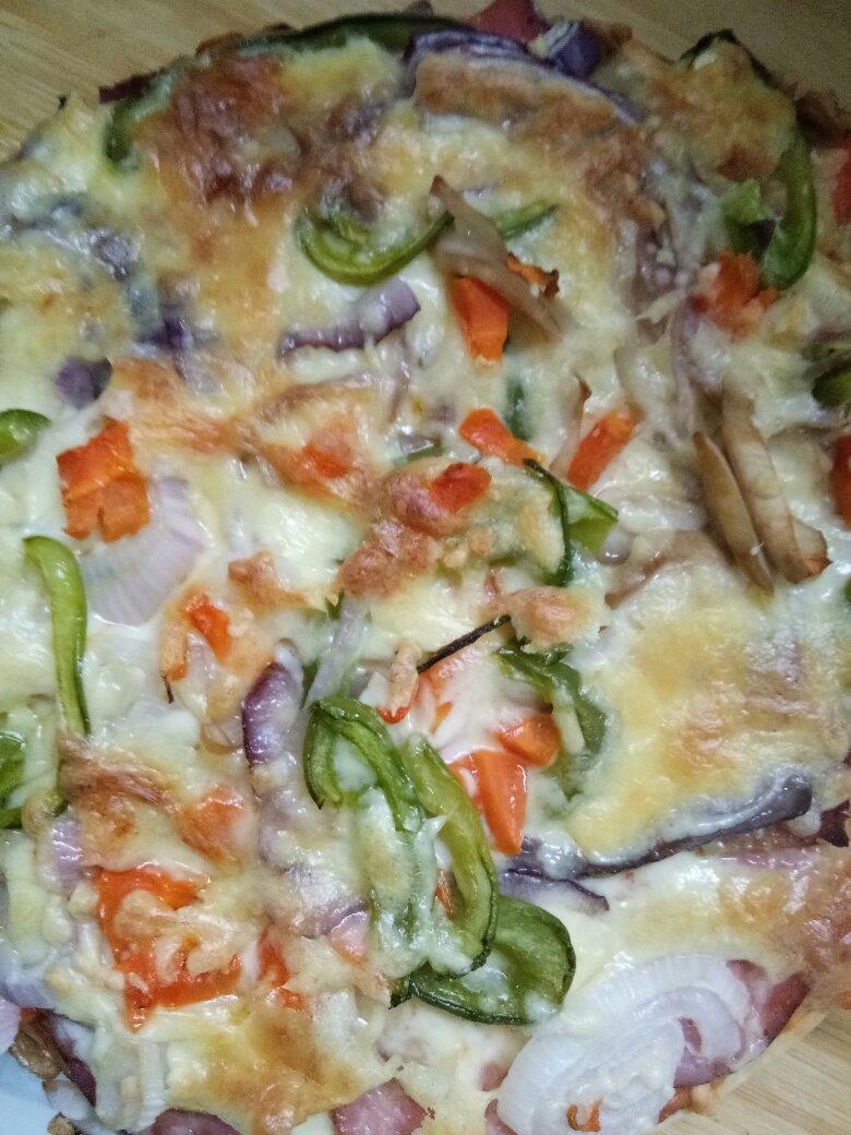 8寸纯手工什锦披萨