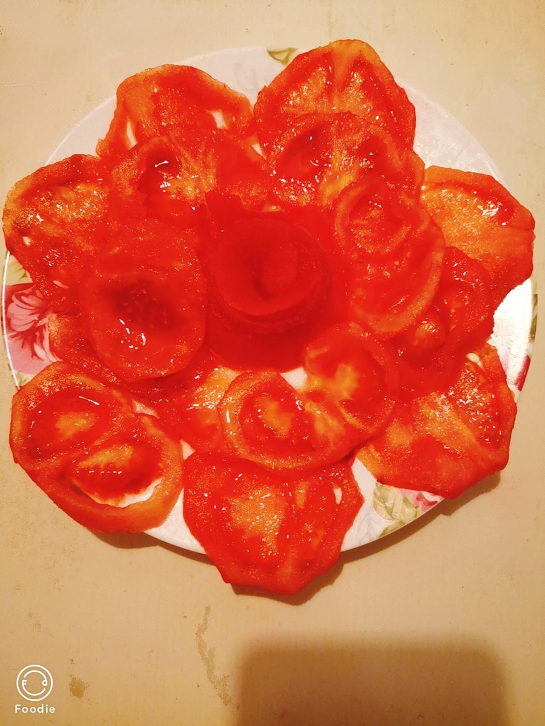 花开富贵-糖拌西红柿