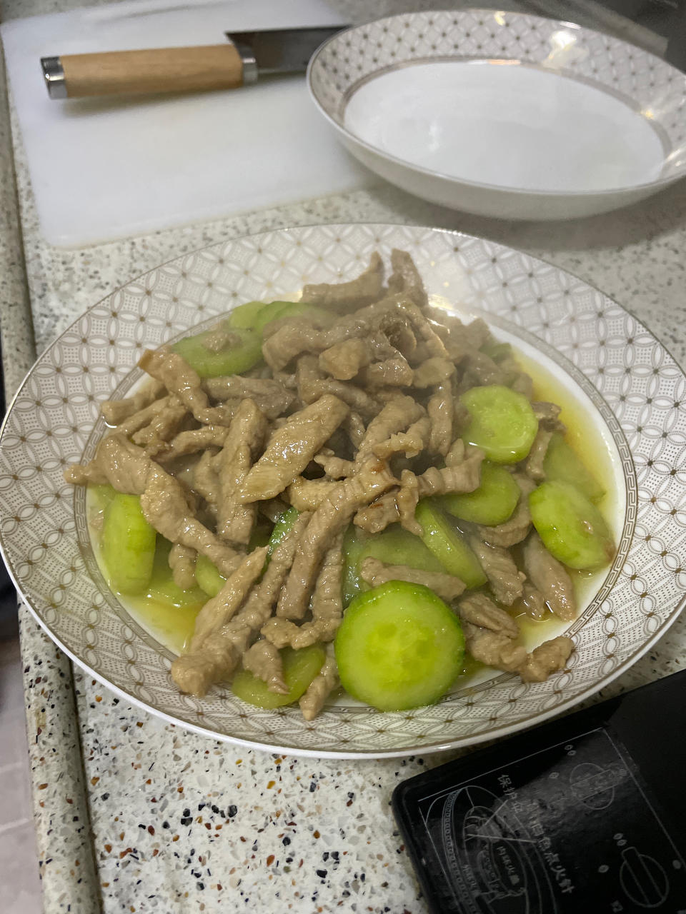 脆黄瓜炒肉