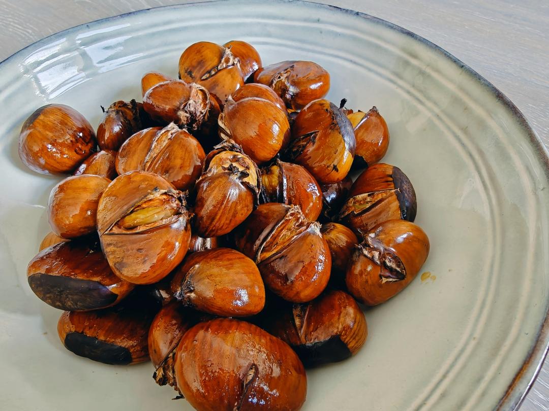 ‼️香甜软糯‼️轻松好剥㊙️烤箱版糖炒栗子