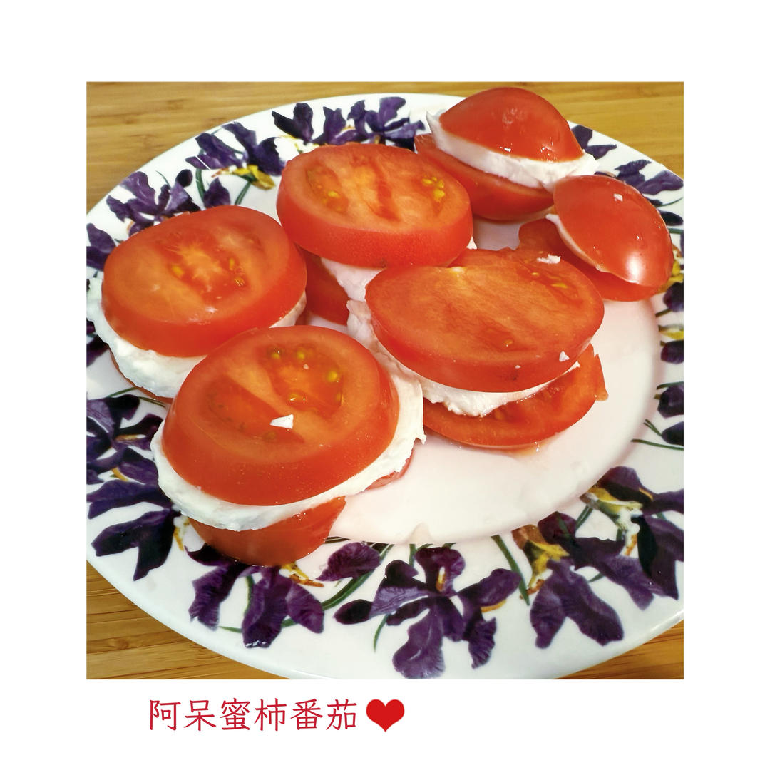 意大利马苏里拉奶酪与蕃茄拼盘