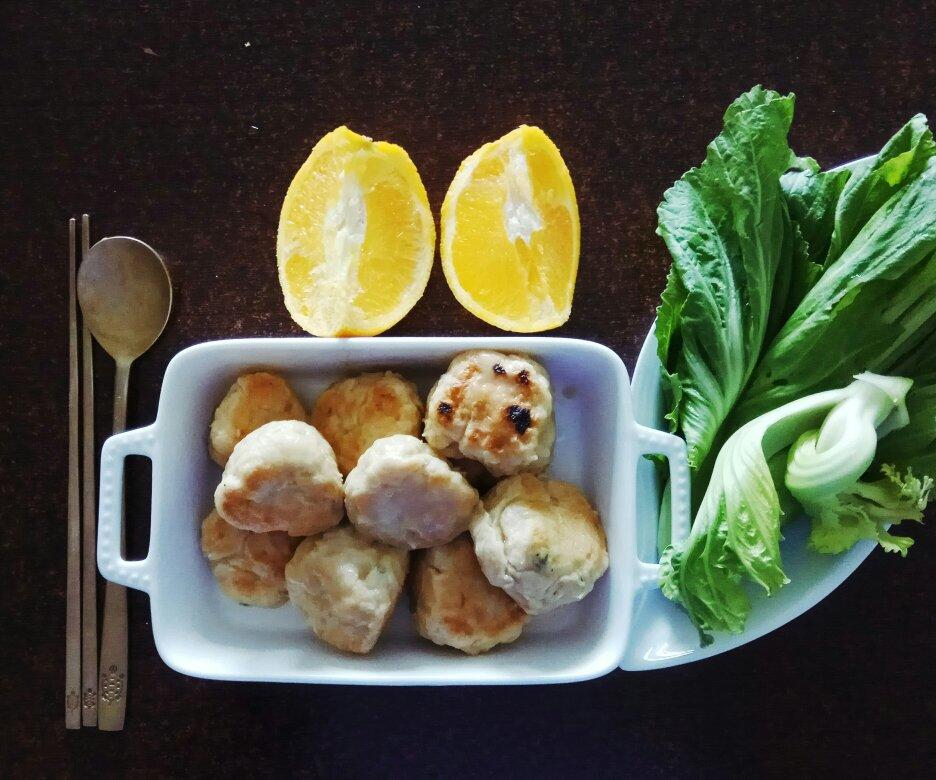【健康三餐】照烧鸡肉丸子
