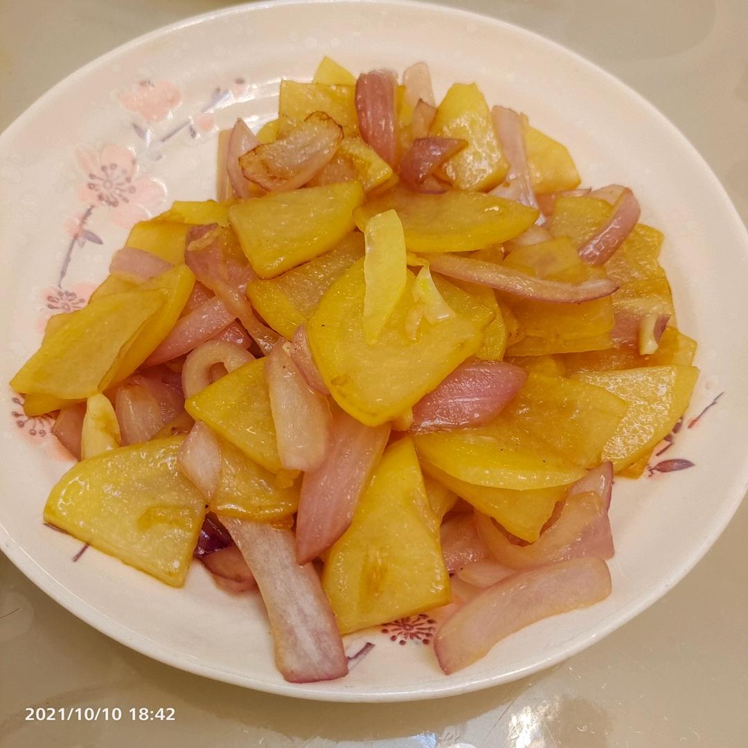 三分钟快手菜（洋葱炒土豆）