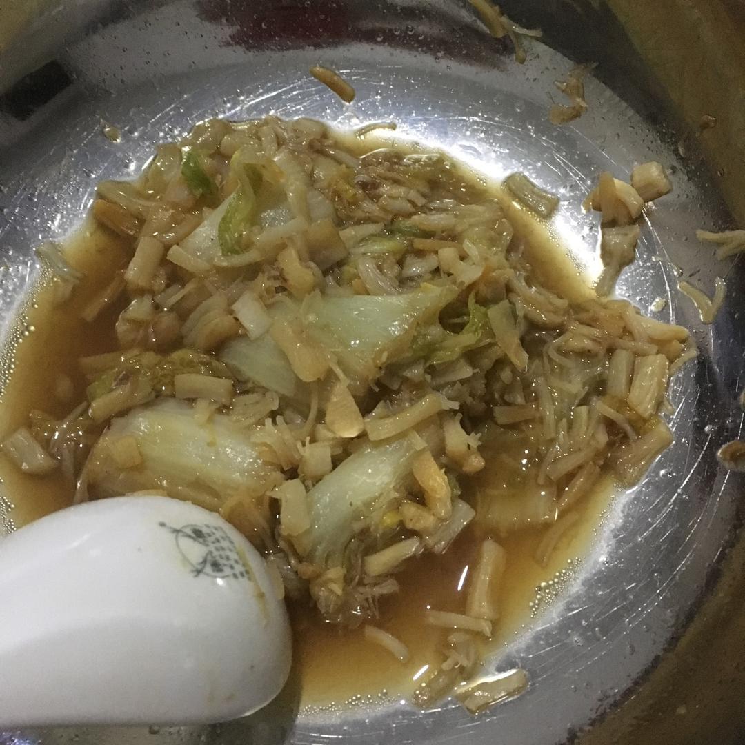 香菇干贝炖白菜