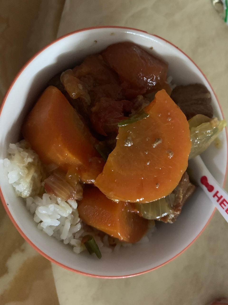 番茄土豆炖牛腩