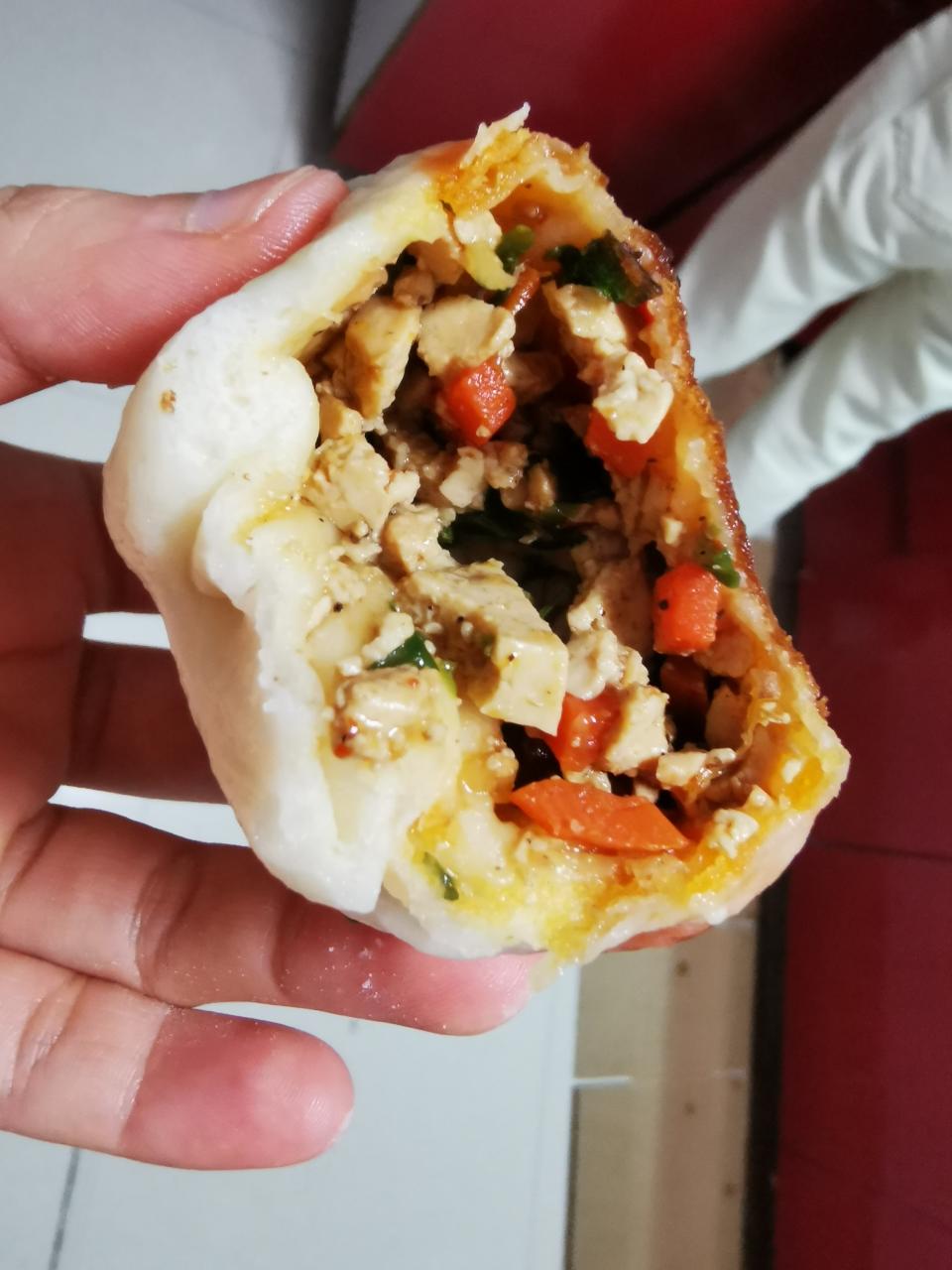 豆腐水煎包的做法