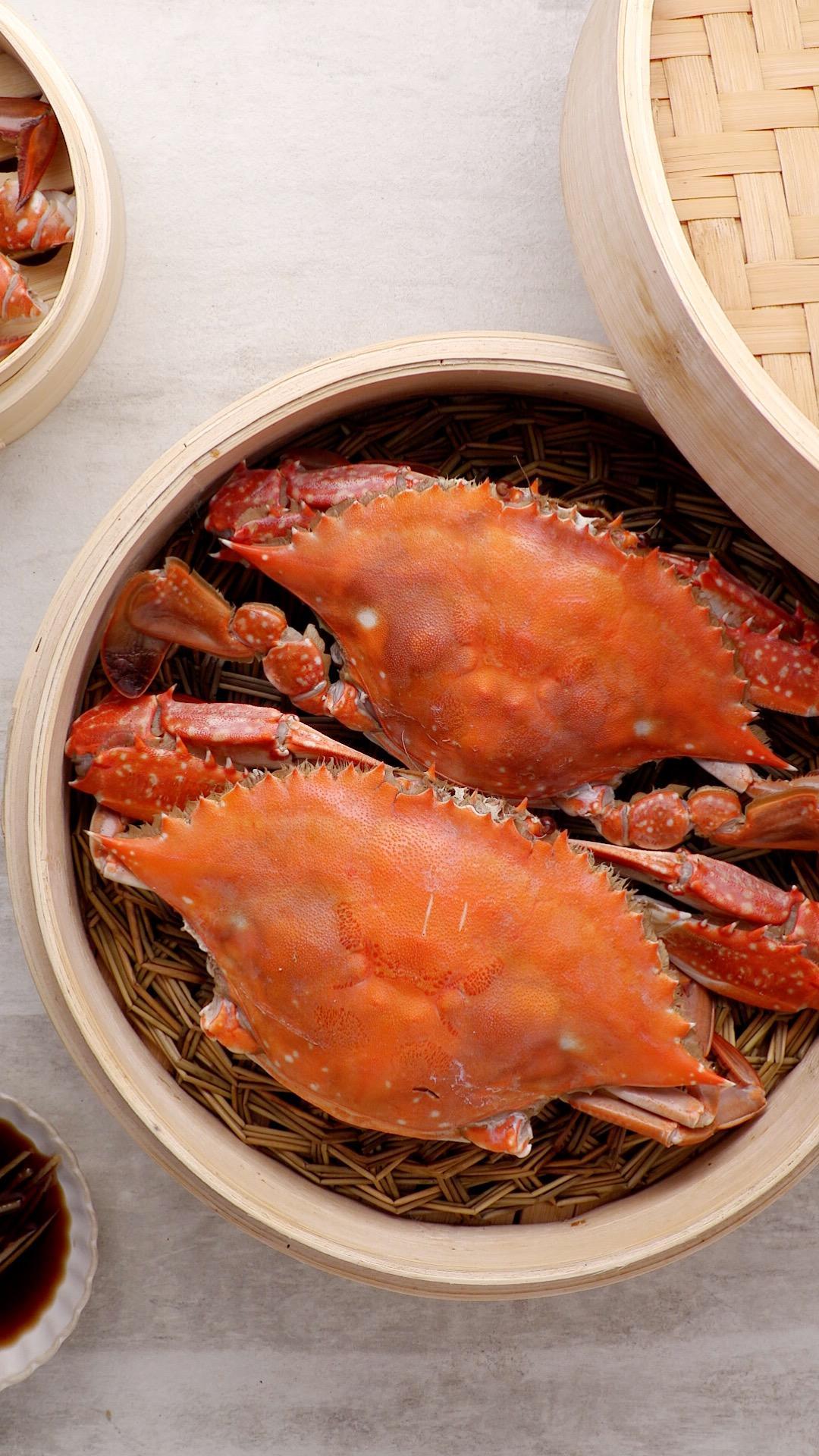清蒸梭子蟹的做法