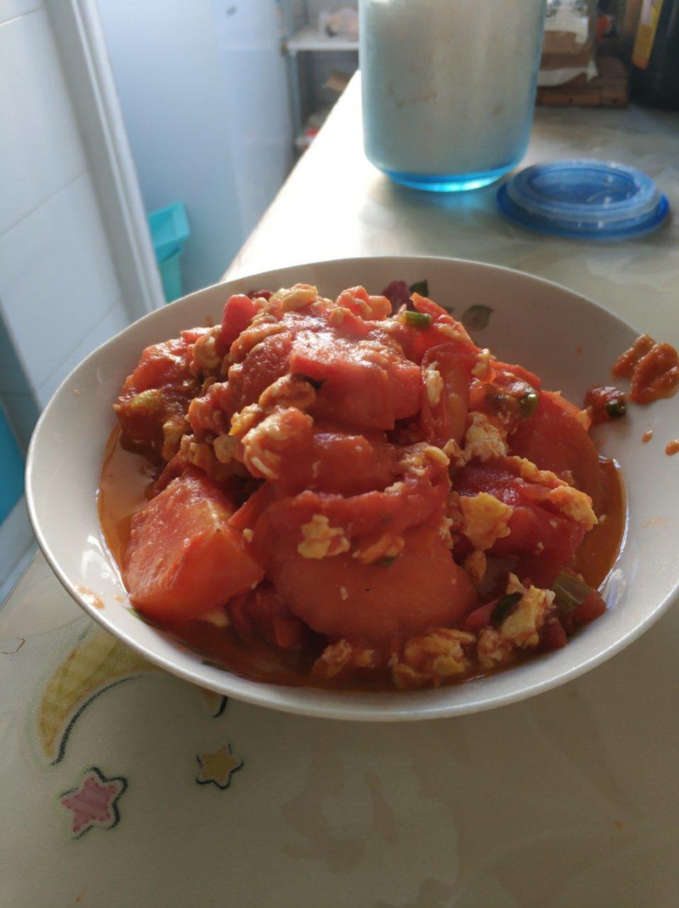 西红柿炒鸡蛋