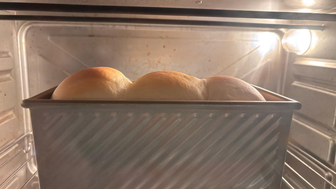 每周必做的北海道吐司520g，柔软拉丝，一次发酵（中种法）