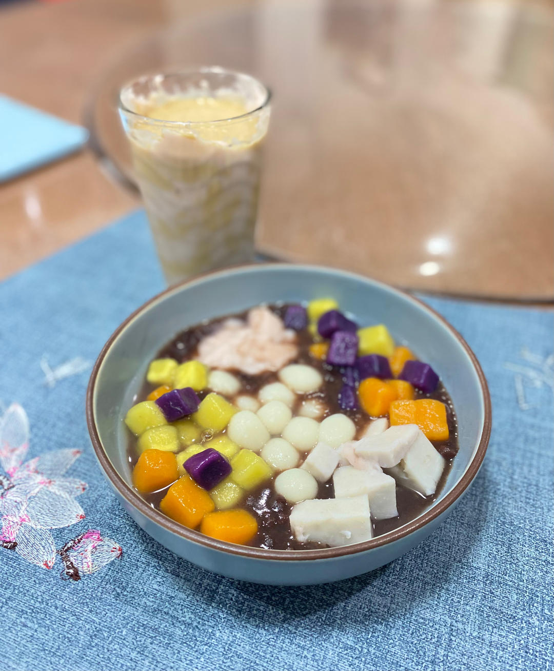 芋圆红豆沙