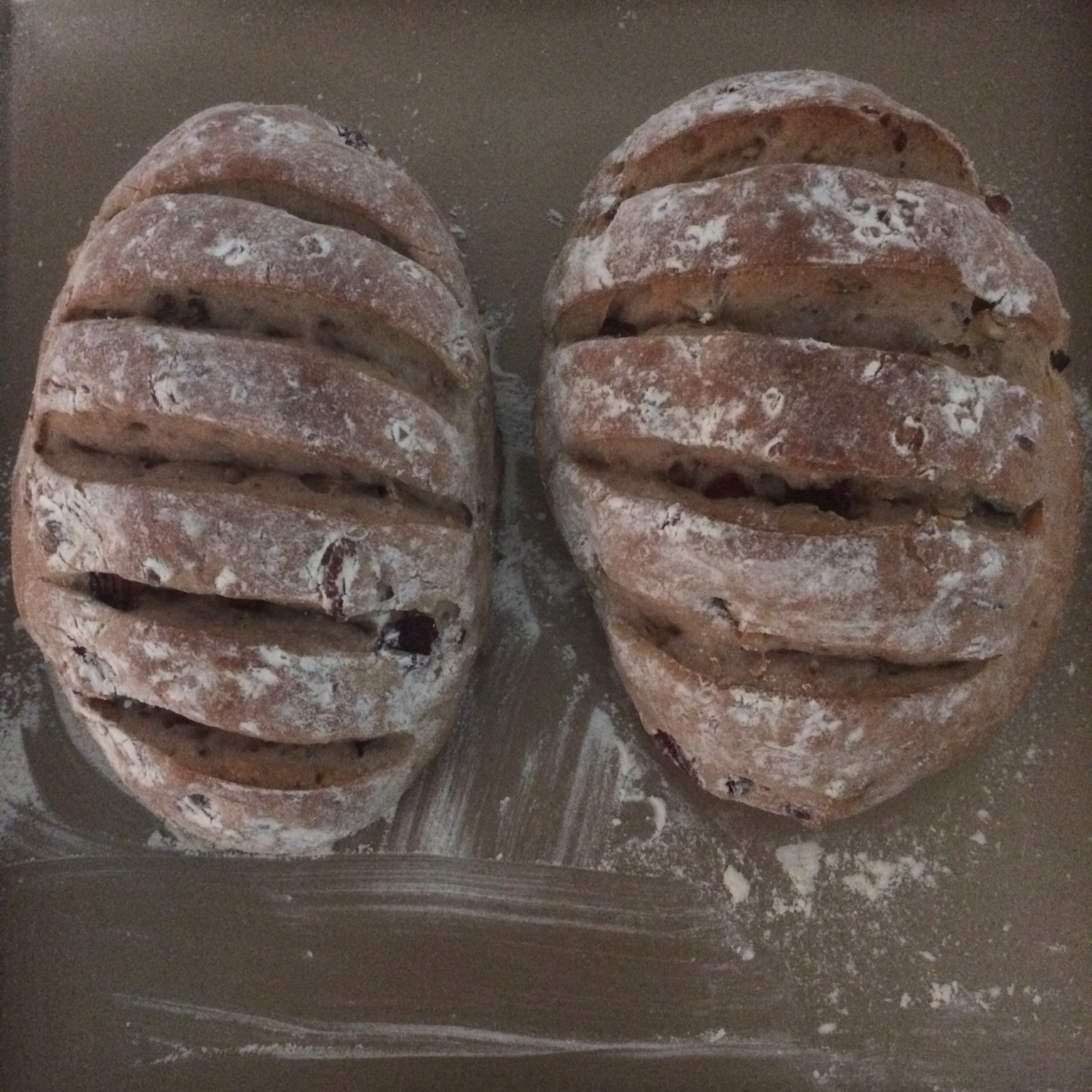 黑麦核桃红糖面包