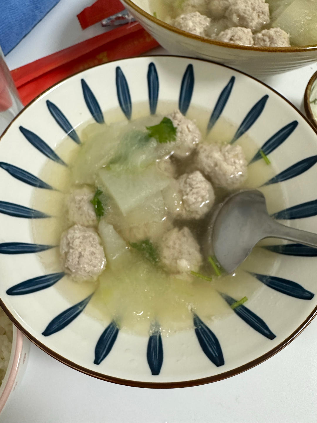 巨鲜美的冬瓜丸子汤