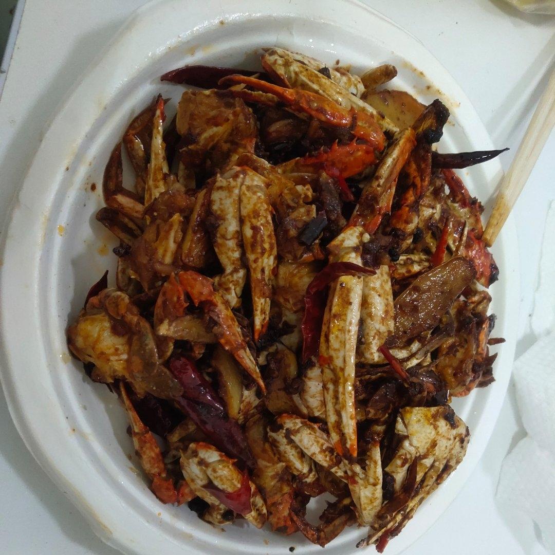 快手香辣蟹（梭子蟹）