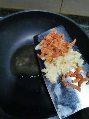 虾米上海青菜的做法 步骤3