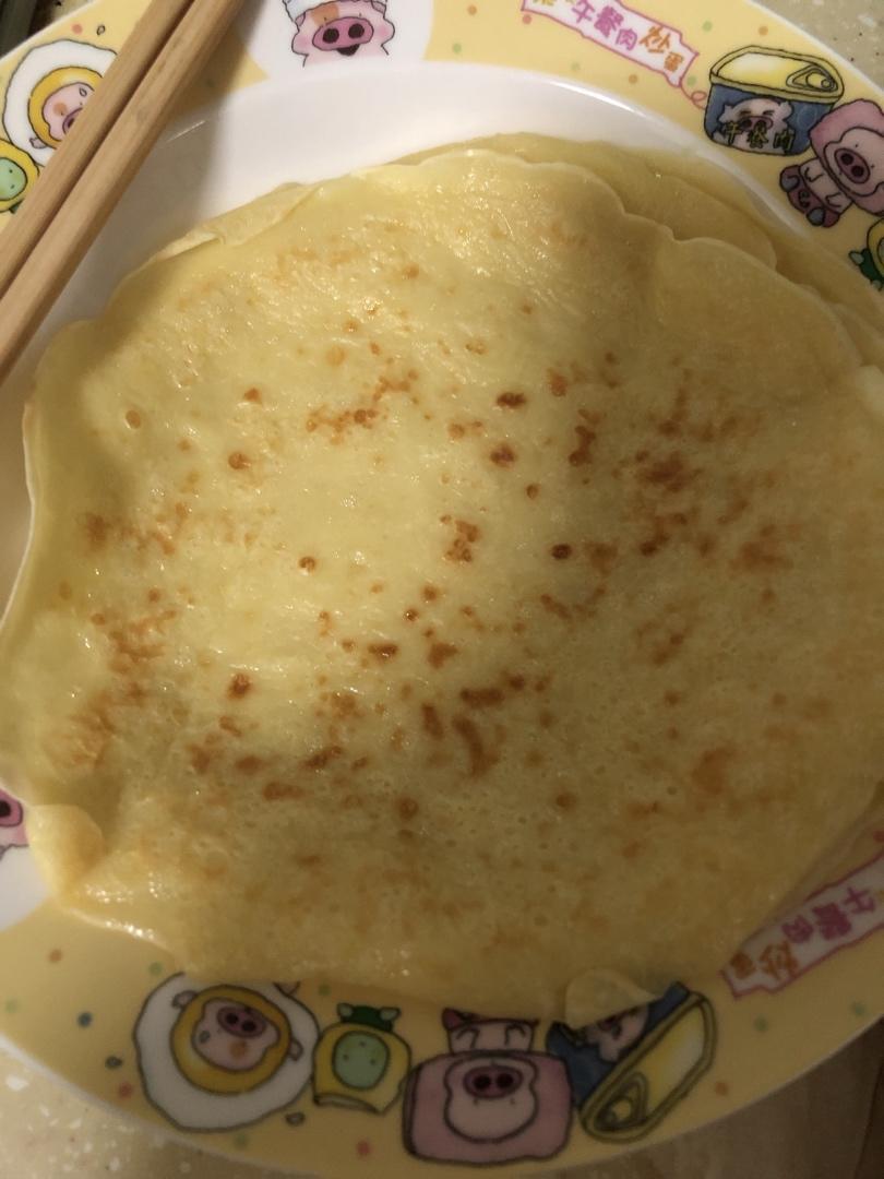 一定不会失败的传统法国crêpes 可丽饼