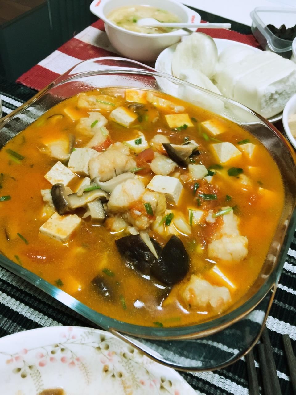 龙利鱼豆腐煲